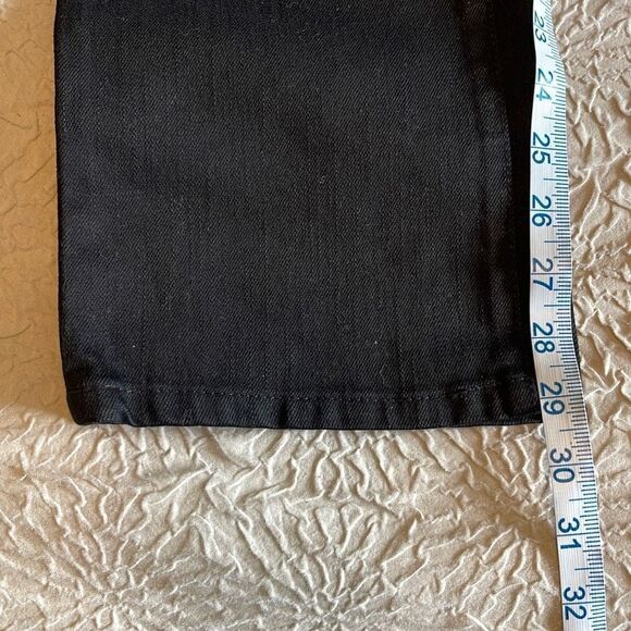 Ralph Lauren Lauren Jeans Co Womens Side Zip Denim Dress Jeans Pants‎ Black 8 - Picture 9 of 10